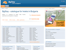 Tablet Screenshot of bgstay.com